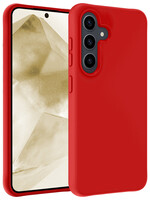 LUQ LUQ Samsung Galaxy A55 Hoesje Siliconen - Rood
