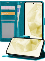 LUQ LUQ Samsung Galaxy A35 Hoesje Bookcase - Turquoise
