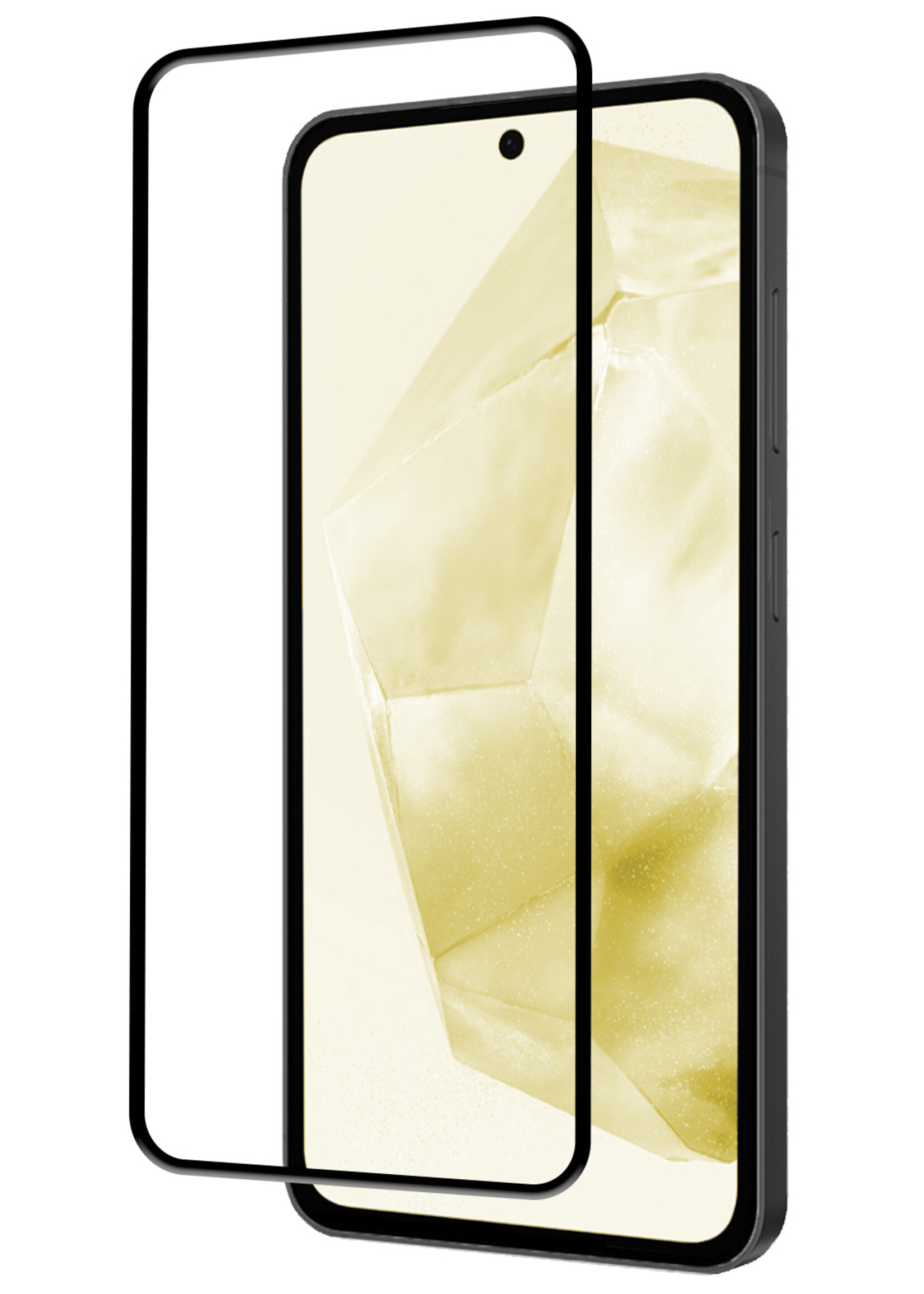 LUQ Screenprotector Geschikt voor Samsung A35 Screenprotector Glas Full Cover - Screenprotector Geschikt voor Samsung Galaxy A35 5G Screenprotector Full Cover