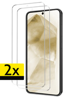 LUQ LUQ Samsung Galaxy A55 Screenprotector Glas  - 2 PACK