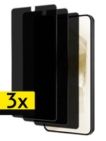 LUQ LUQ Samsung Galaxy A55 Screenprotector Glas Privacy - 3 PACK