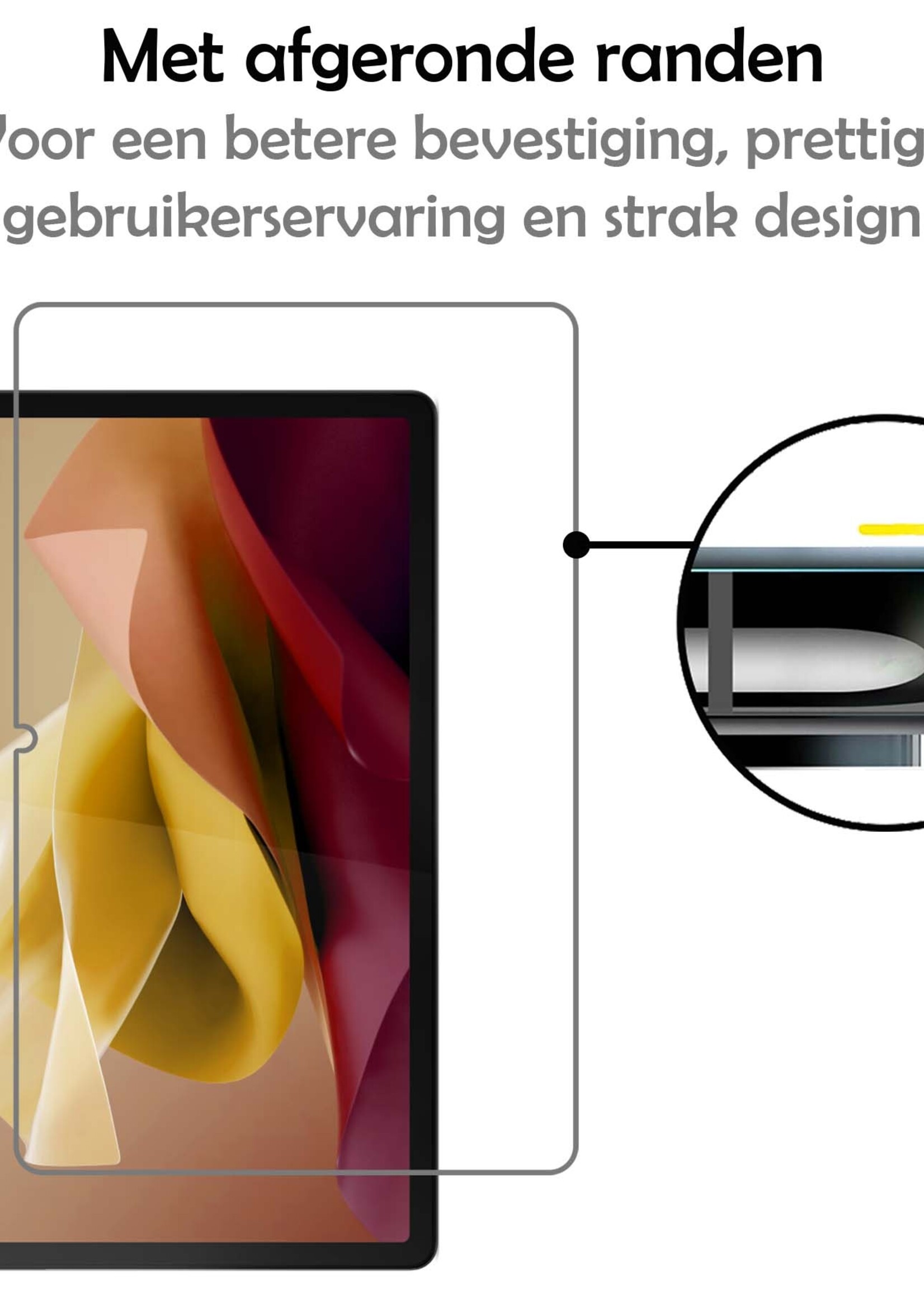 LUQ Screenprotector Geschikt voor Lenovo Tab P12 Screenprotector Bescherm Glas Tempered Glass Screen Protector - Screen Protector Geschikt voor Lenovo Tab P12 Screenprotector