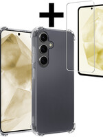 LUQ LUQ Samsung Galaxy A35 Hoesje Shockproof Met Screenprotector