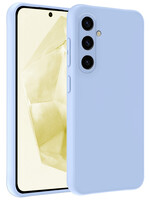 LUQ LUQ Samsung Galaxy A35 Hoesje Siliconen - Lichtblauw