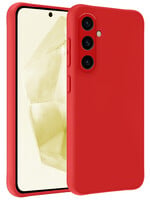 LUQ LUQ Samsung Galaxy A35 Hoesje Siliconen - Rood