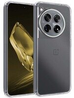 LUQ LUQ OnePlus 12 Hoesje Siliconen - Transparant