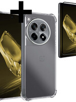 LUQ LUQ OnePlus 12R Hoesje Shockproof Met Screenprotector