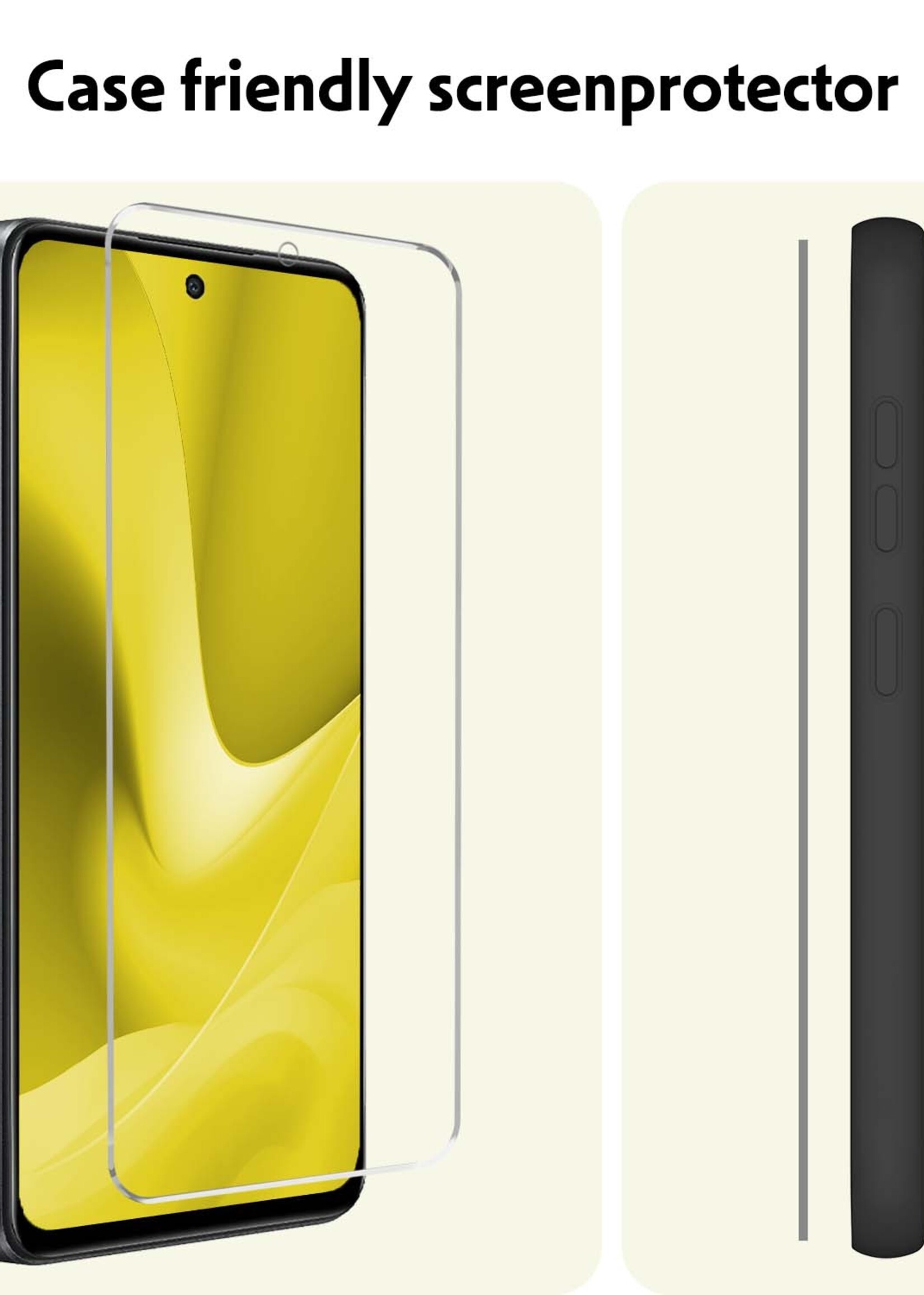 LUQ Screenprotector Geschikt voor OPPO A79 Screenprotector Beschermglas Gehard Glas - Screenprotector Geschikt voor OPPO A79 Screenprotector Glas - 2 Stuks