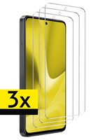 LUQ LUQ OPPO A79 Screenprotector Glas  - 3 PACK