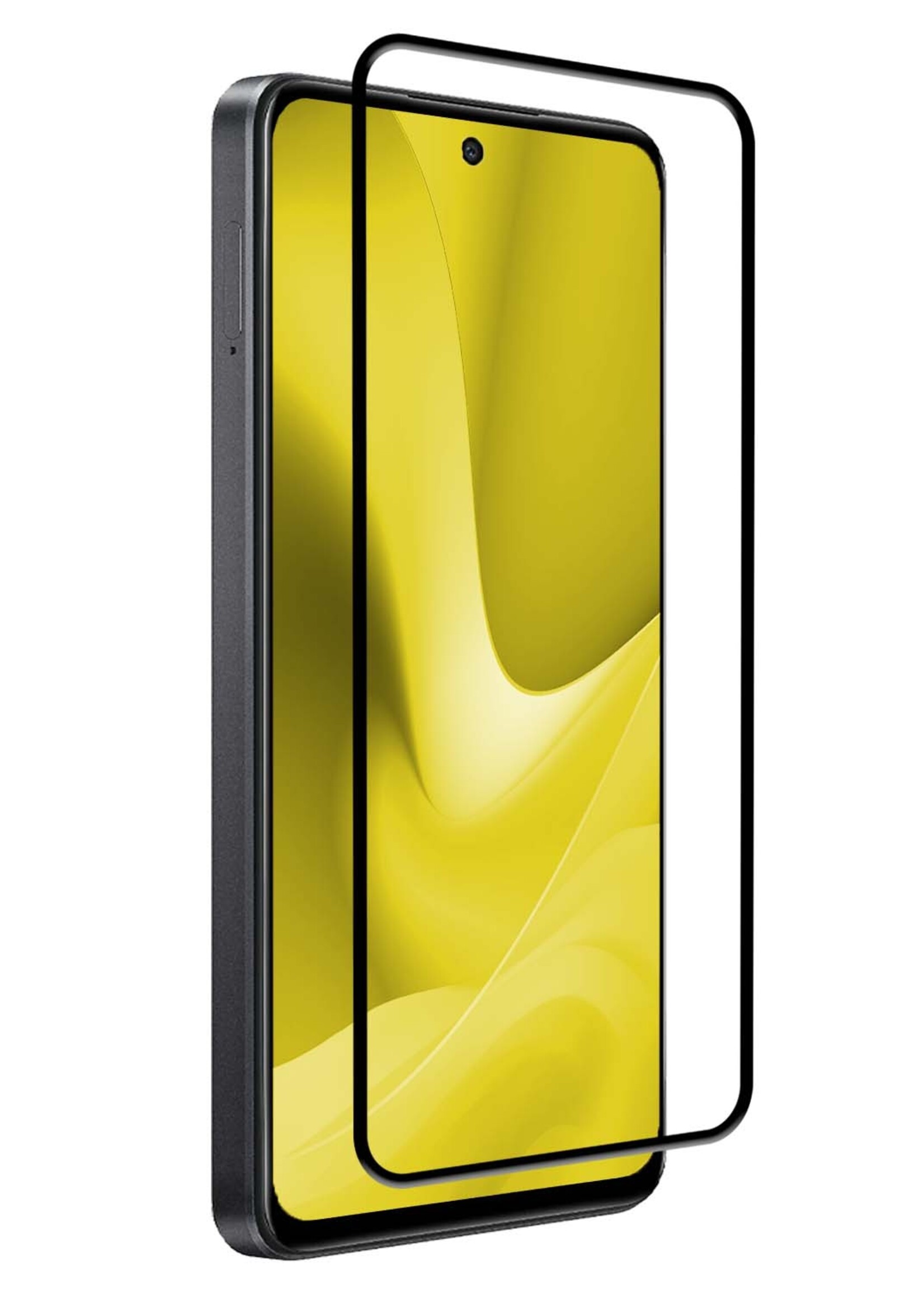 LUQ Screenprotector Geschikt voor OPPO A79 Screenprotector Glas Full Cover - Screenprotector Geschikt voor OPPO A79 Screenprotector Full Cover