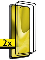 LUQ LUQ OPPO A79 Screenprotector Glas Full Cover 2D - 2 PACK