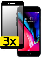LUQ LUQ iPhone 6 Screenprotector Glas Privacy - 3 PACK