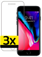 LUQ LUQ iPhone 6s Plus Screenprotector Glas - 3 PACK