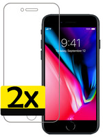 LUQ LUQ iPhone 7 Plus Screenprotector Glas - 2 PACK