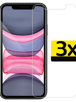 LUQ LUQ iPhone 11 Pro Screenprotector Glas Met Dichte Notch - 3 PACK