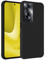 LUQ LUQ OPPO A79 Hoesje Siliconen - Zwart