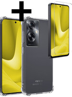LUQ LUQ OPPO A79 Hoesje Shockproof Met Screenprotector