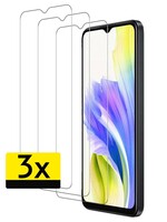 LUQ LUQ OPPO A18 Screenprotector Glas  - 3 PACK