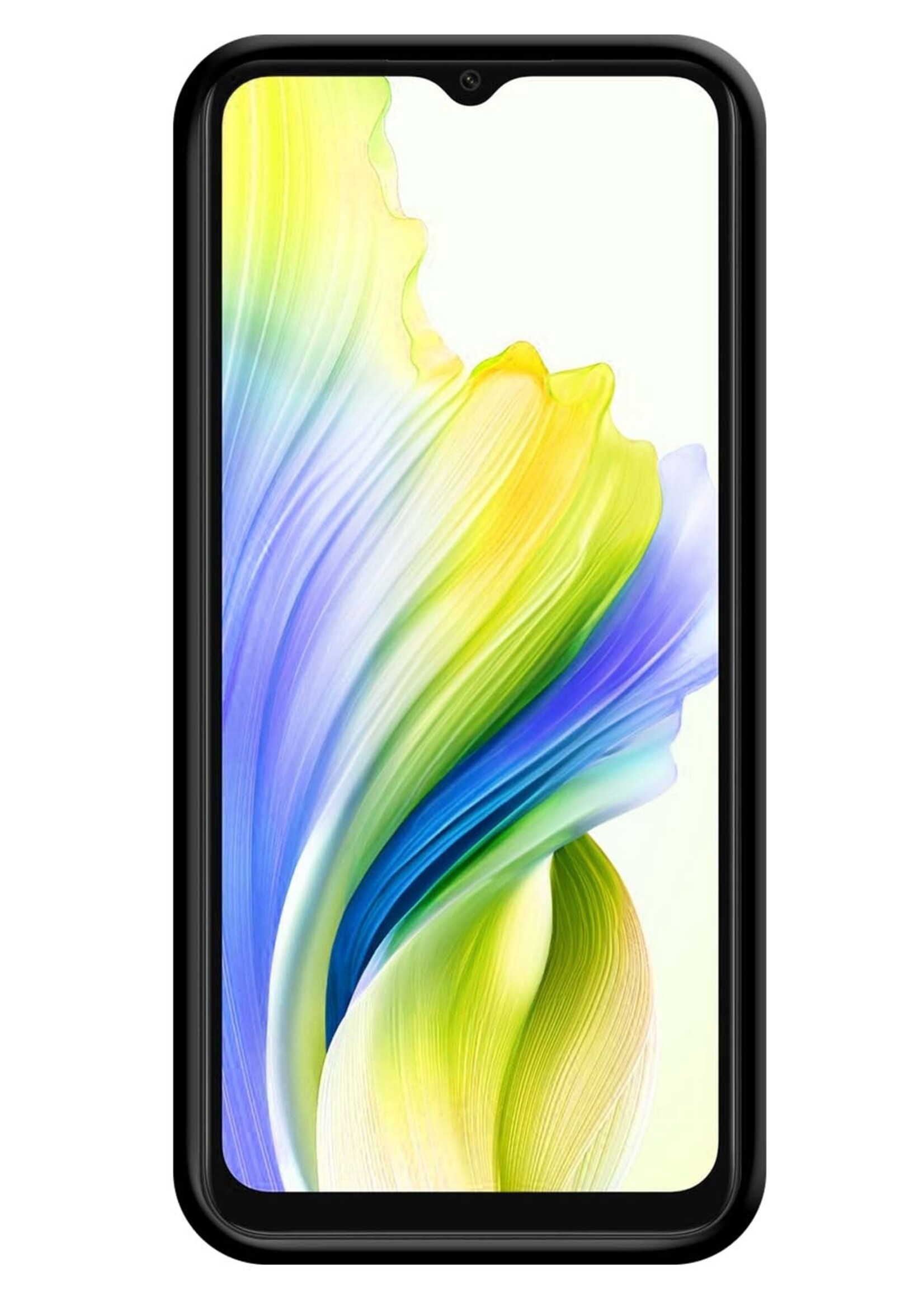 LUQ Hoesje Geschikt voor OPPO A18 Hoesje Siliconen Case Met Screenprotector - Hoes Geschikt voor OPPO A18 Hoes Siliconen - Zwart