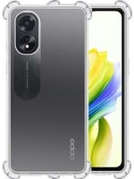 LUQ LUQ OPPO A18 Hoesje Shockproof - Transparant