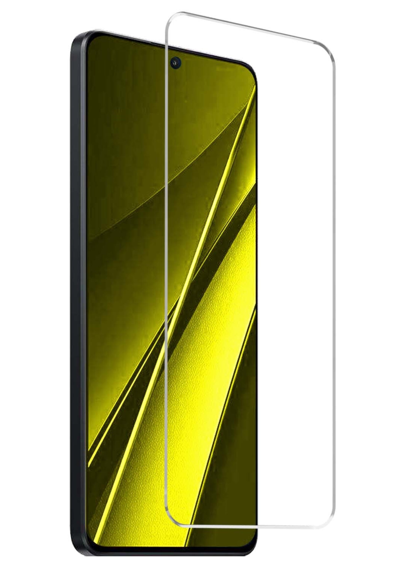 LUQ Screenprotector Geschikt voor Xiaomi Poco X6 Screenprotector Beschermglas Gehard Glas - Screenprotector Geschikt voor Xiaomi Poco X6 5G Screenprotector Glas