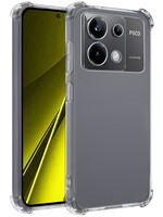LUQ LUQ Xiaomi Poco X6 Hoesje Shockproof - Transparant