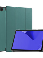 LUQ LUQ iPad 10.2 2020 Hoesje Met Uitsparing Apple Pencil - Donkergroen