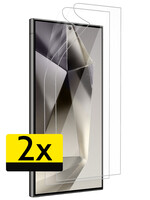 LUQ LUQ Samsung Galaxy S24 Ultra Schermfolie - 2 PACK