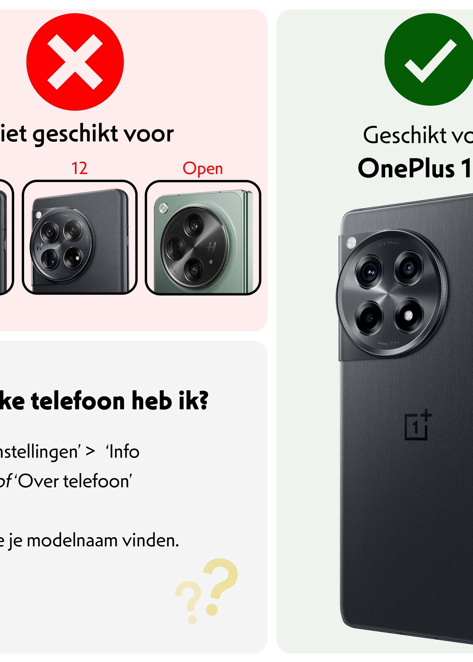 LUQ Screenprotector Folie Geschikt voor OnePlus 12R Screenprotector Bescherm Folie Soft TPU - Screenprotector Folie Geschikt voor OnePlus 12R Screenprotector