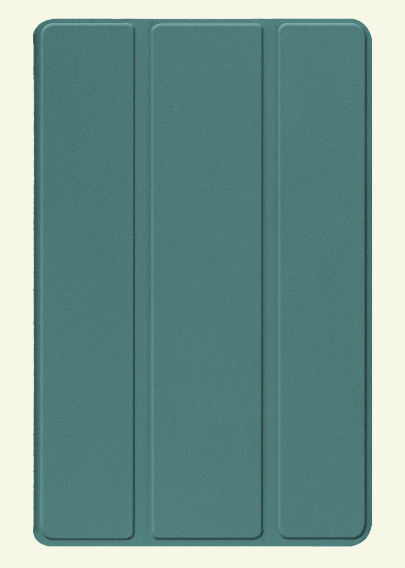 LUQ Hoes Geschikt voor Lenovo Tab M11 Hoes Luxe Hoesje Book Case - Hoesje Geschikt voor Lenovo Tab M11 (11 inch) Hoes Cover - Donkergroen