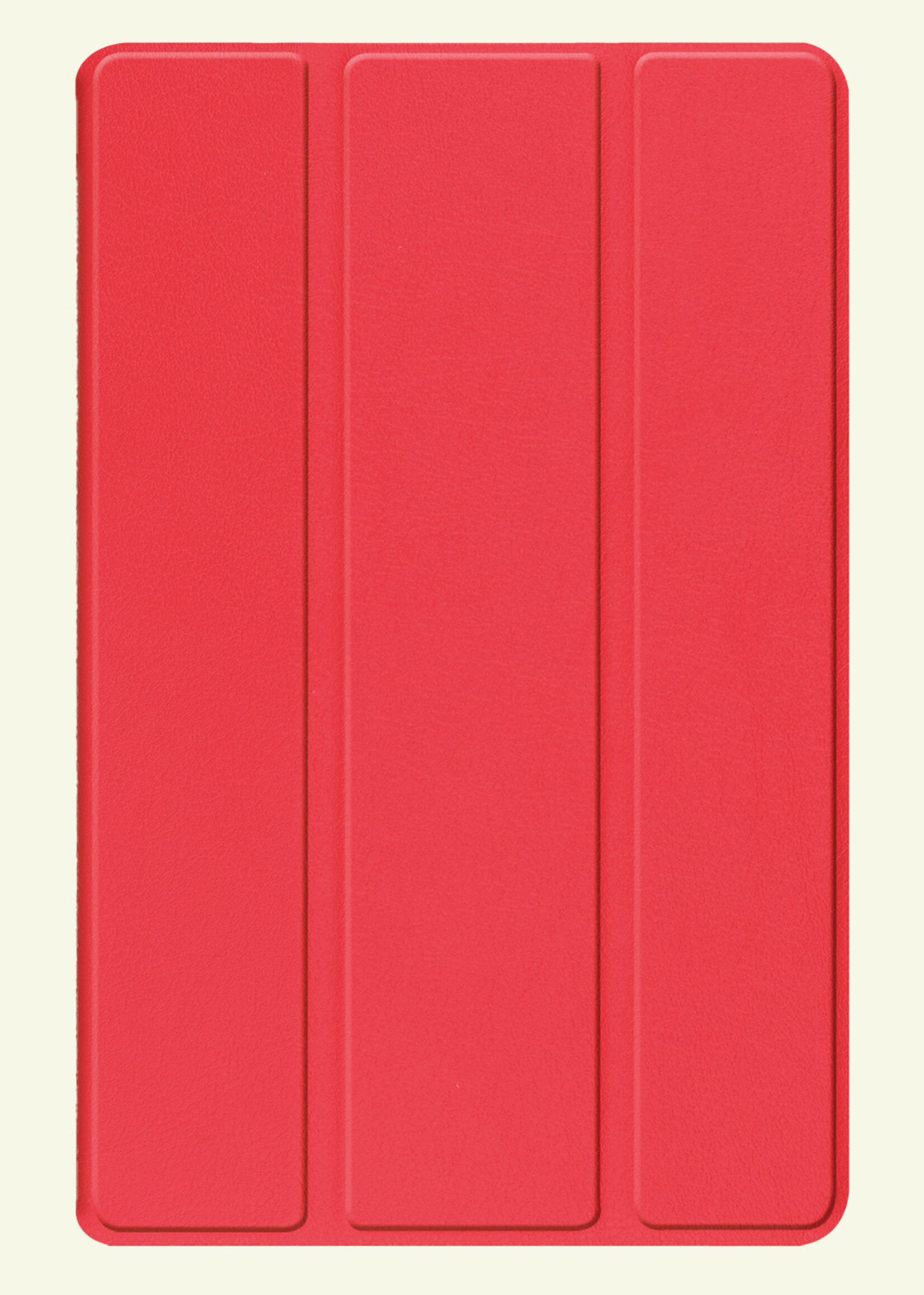 LUQ Hoes Geschikt voor Lenovo Tab M11 Hoes Luxe Hoesje Book Case - Hoesje Geschikt voor Lenovo Tab M11 (11 inch) Hoes Cover - Rood