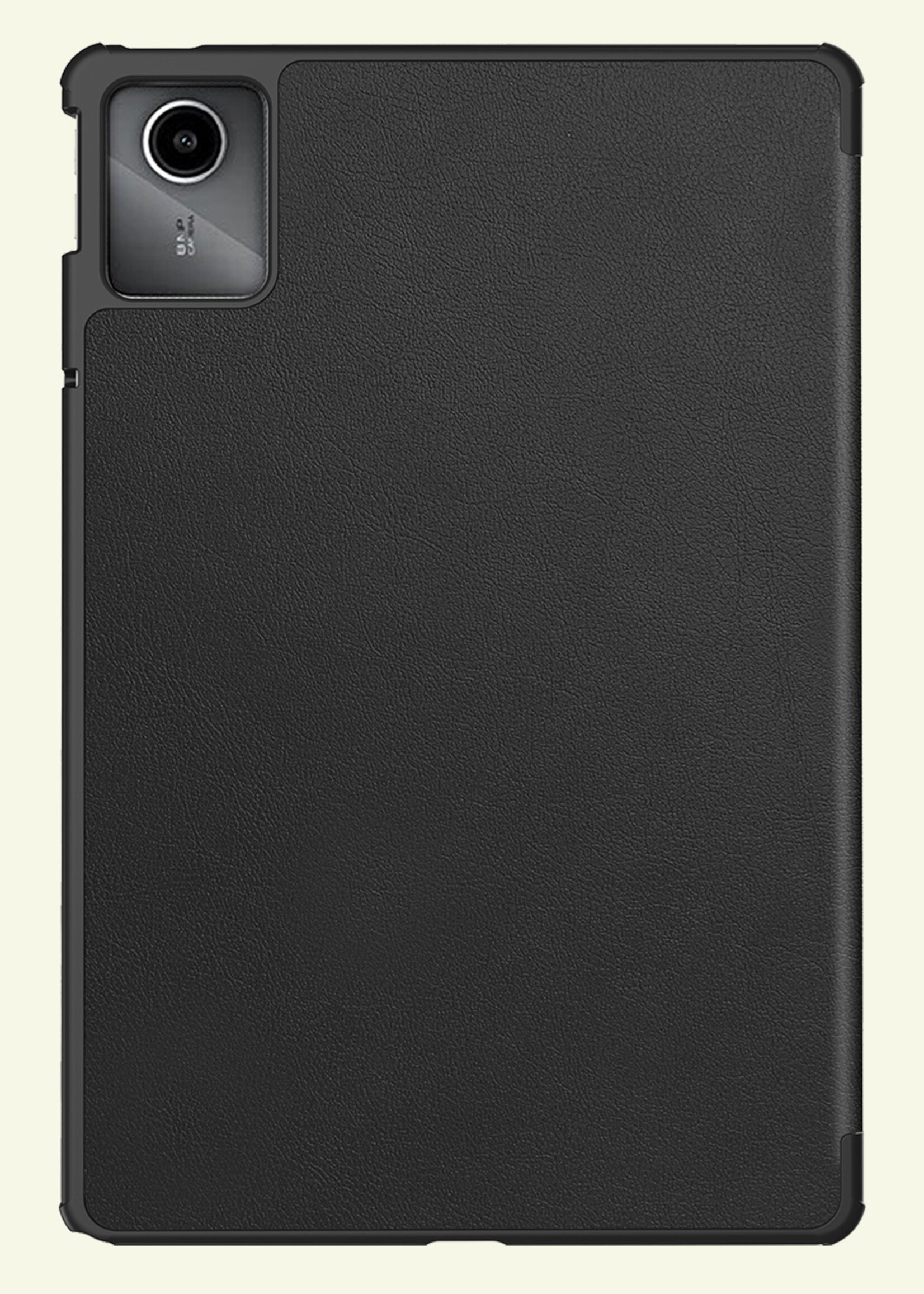 LUQ Hoes Geschikt voor Lenovo Tab M11 Hoes Luxe Hoesje Book Case Met Screenprotector - Hoesje Geschikt voor Lenovo Tab M11 (11 inch) Hoes Cover - Zwart