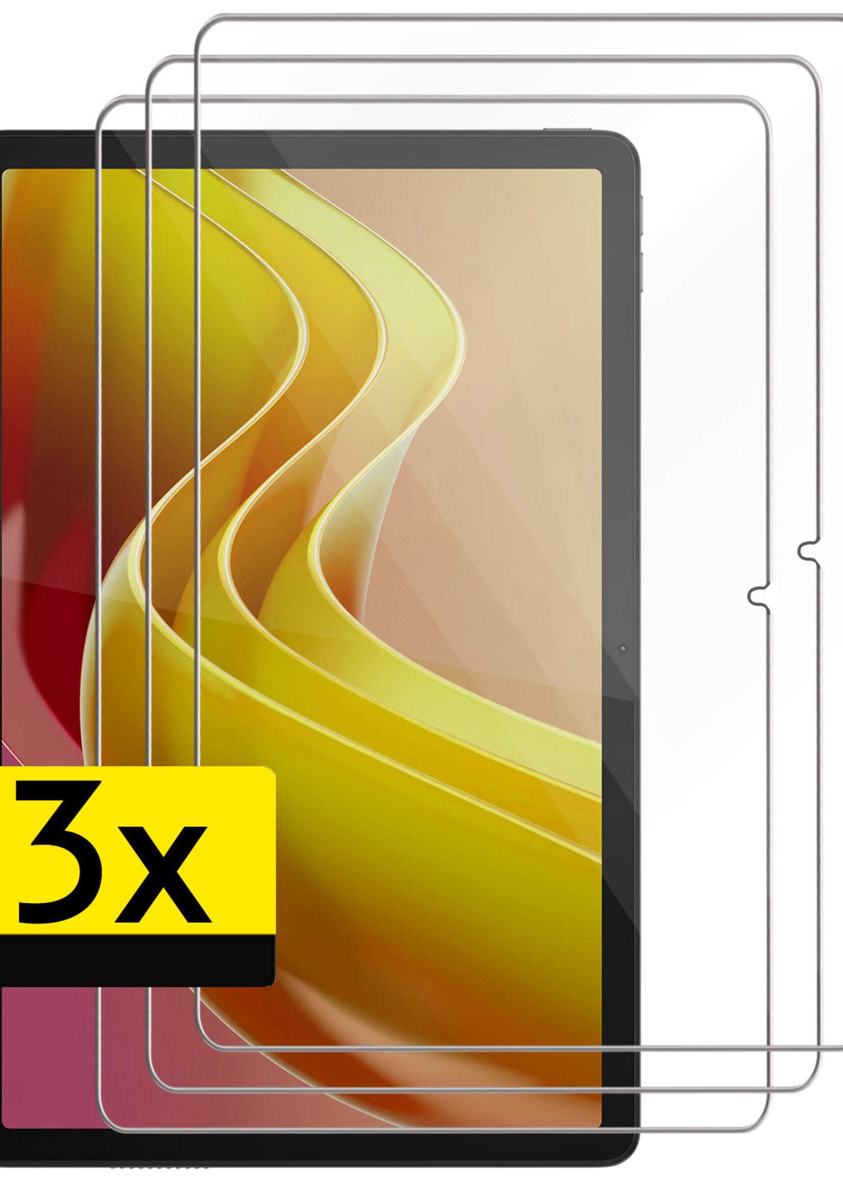 LUQ Screenprotector Geschikt voor Lenovo Tab M11 Screenprotector Bescherm Glas Tempered Glass Screen Protector - Screen Protector Geschikt voor Lenovo Tab M11 Screenprotector - 3 Stuks