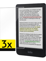 LUQ LUQ Kobo Clara Colour Screenprotector - 3 PACK