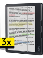 LUQ LUQ Kobo Libra Colour Screenprotector - 3 PACK