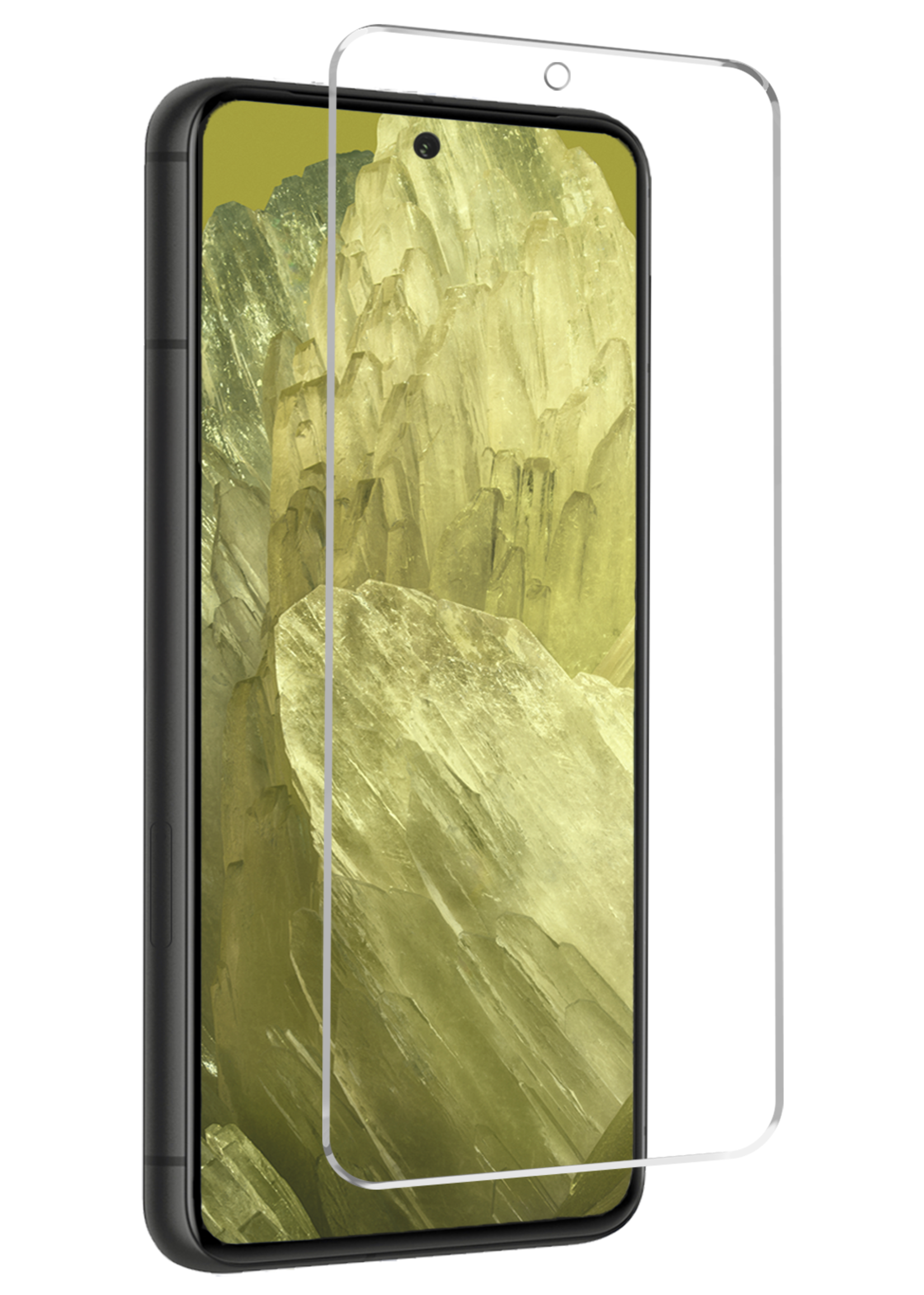 LUQ Screenprotector Geschikt voor Google Pixel 8a Screenprotector Beschermglas Gehard Glas - Screenprotector Geschikt voor Google Pixel 8a Screenprotector Glas