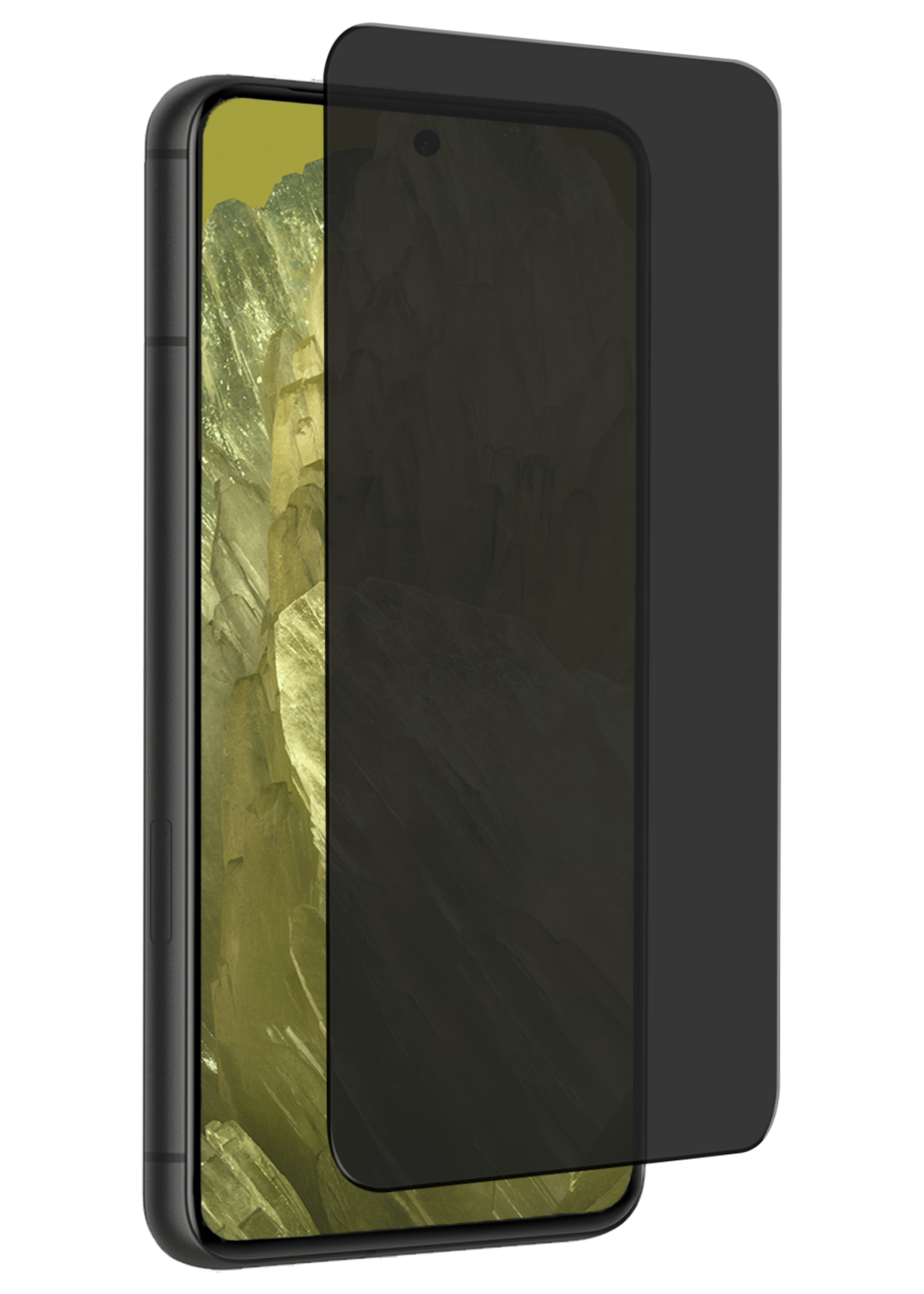 LUQ Screenprotector Geschikt voor Google Pixel 8a Privacy Screenprotector Bescherm Glas - Privacy Screenprotector Geschikt voor Google Pixel 8a Screenprotector Glas