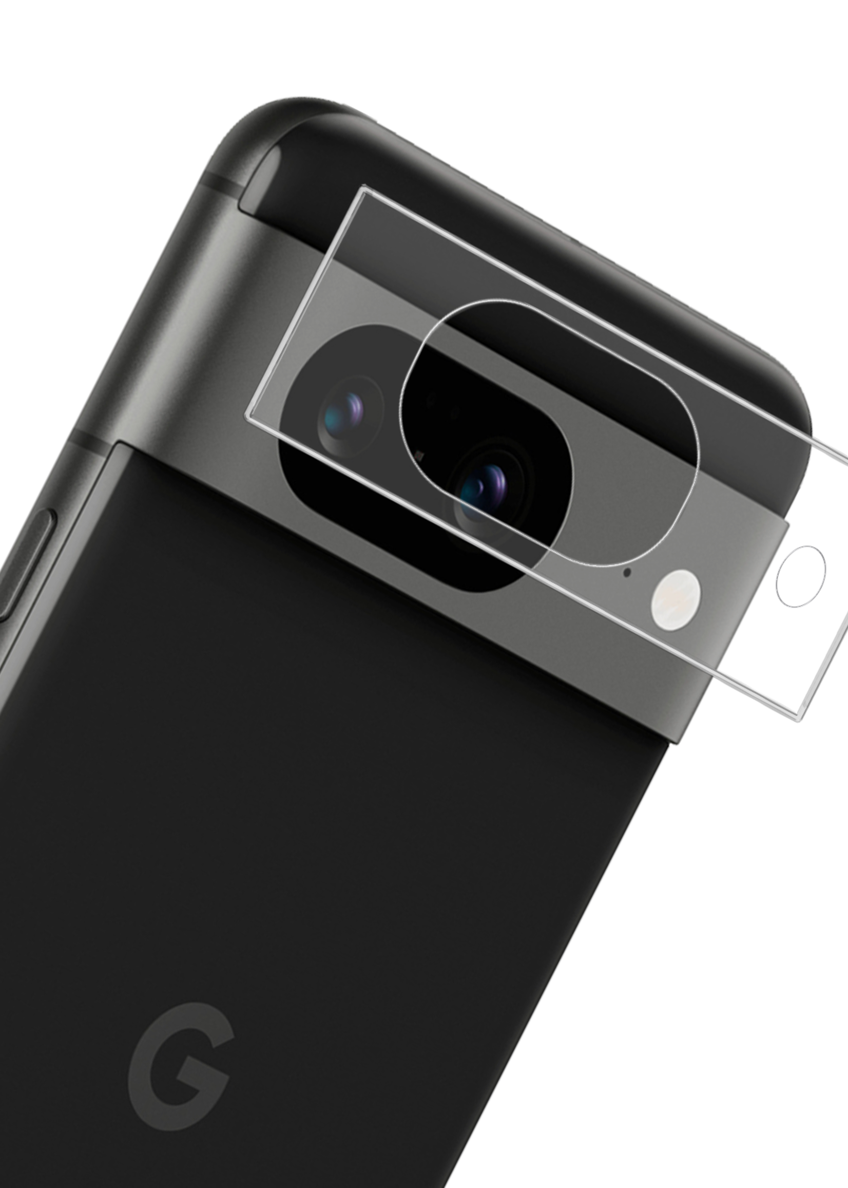 LUQ Screenprotector Geschikt voor Google Pixel 8a Camera Screenprotector Tempered Glass - Screenprotector Geschikt voor Google Pixel 8a Screenprotector Camera Screenprotector