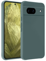 LUQ LUQ Google Pixel 8a Hoesje Siliconen - Donkergroen