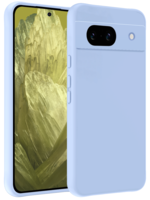 LUQ LUQ Google Pixel 8a Hoesje Siliconen - Lichtblauw