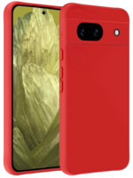 LUQ LUQ Google Pixel 8a Hoesje Siliconen - Rood