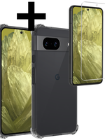 LUQ LUQ Google Pixel 8a Hoesje Shockproof Met Screenprotector