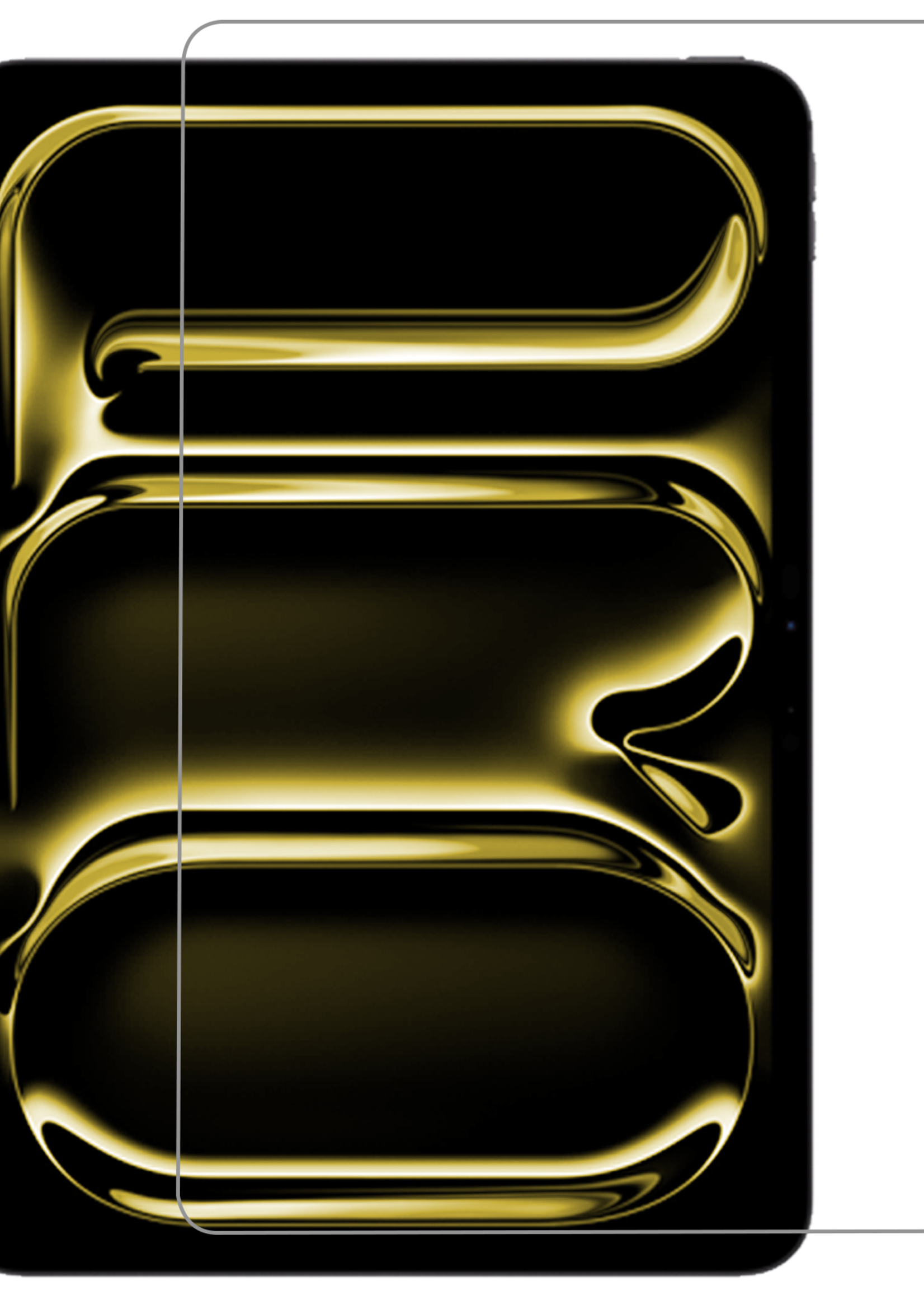 LUQ Screenprotector Geschikt voor iPad Pro 2024 (11 inch) Screenprotector Bescherm Glas Tempered Glass Screen Protector