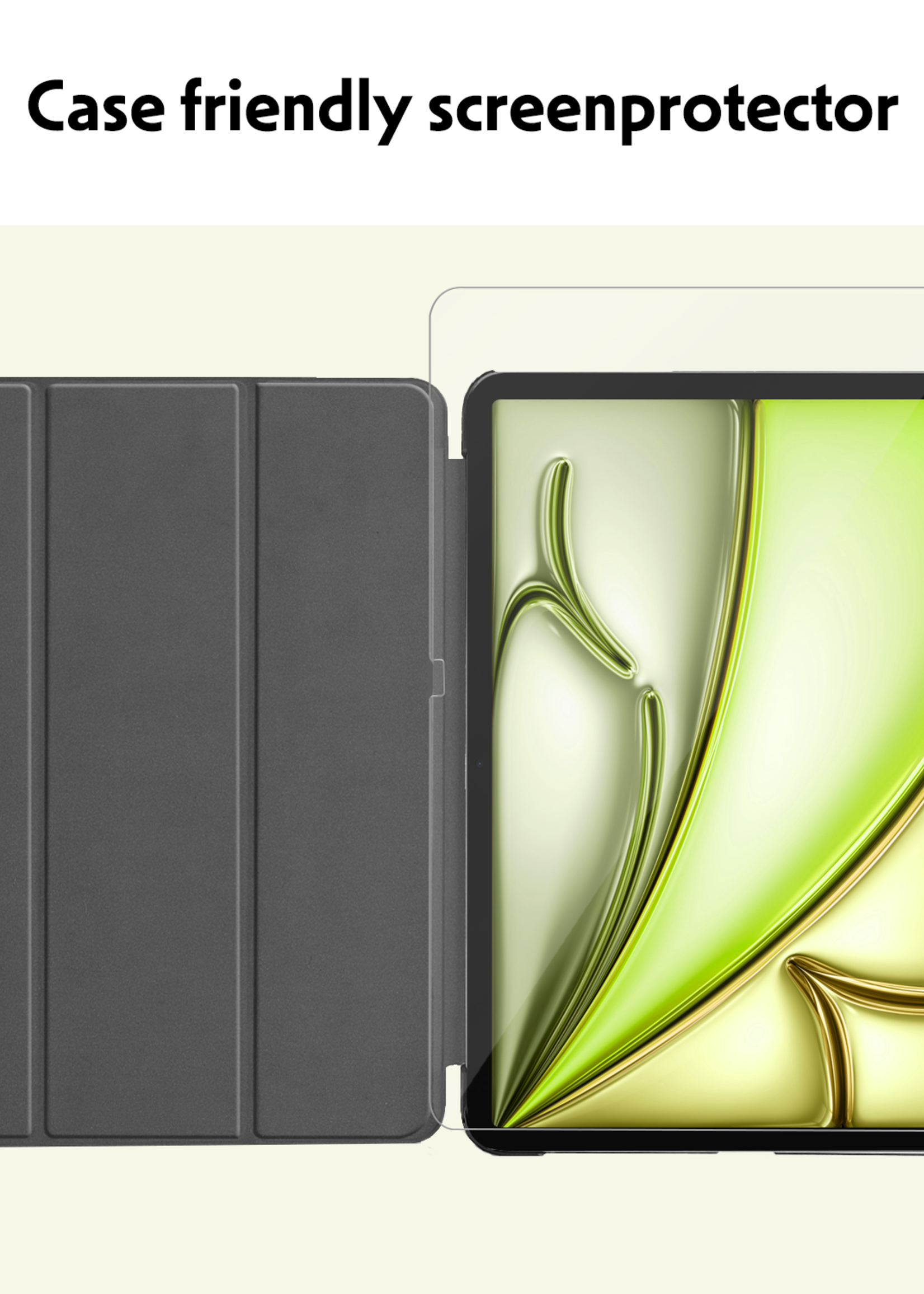 LUQ Screenprotector Geschikt voor iPad Air 6 (13 inch) Screenprotector Bescherm Glas Tempered Glass Screen Protector