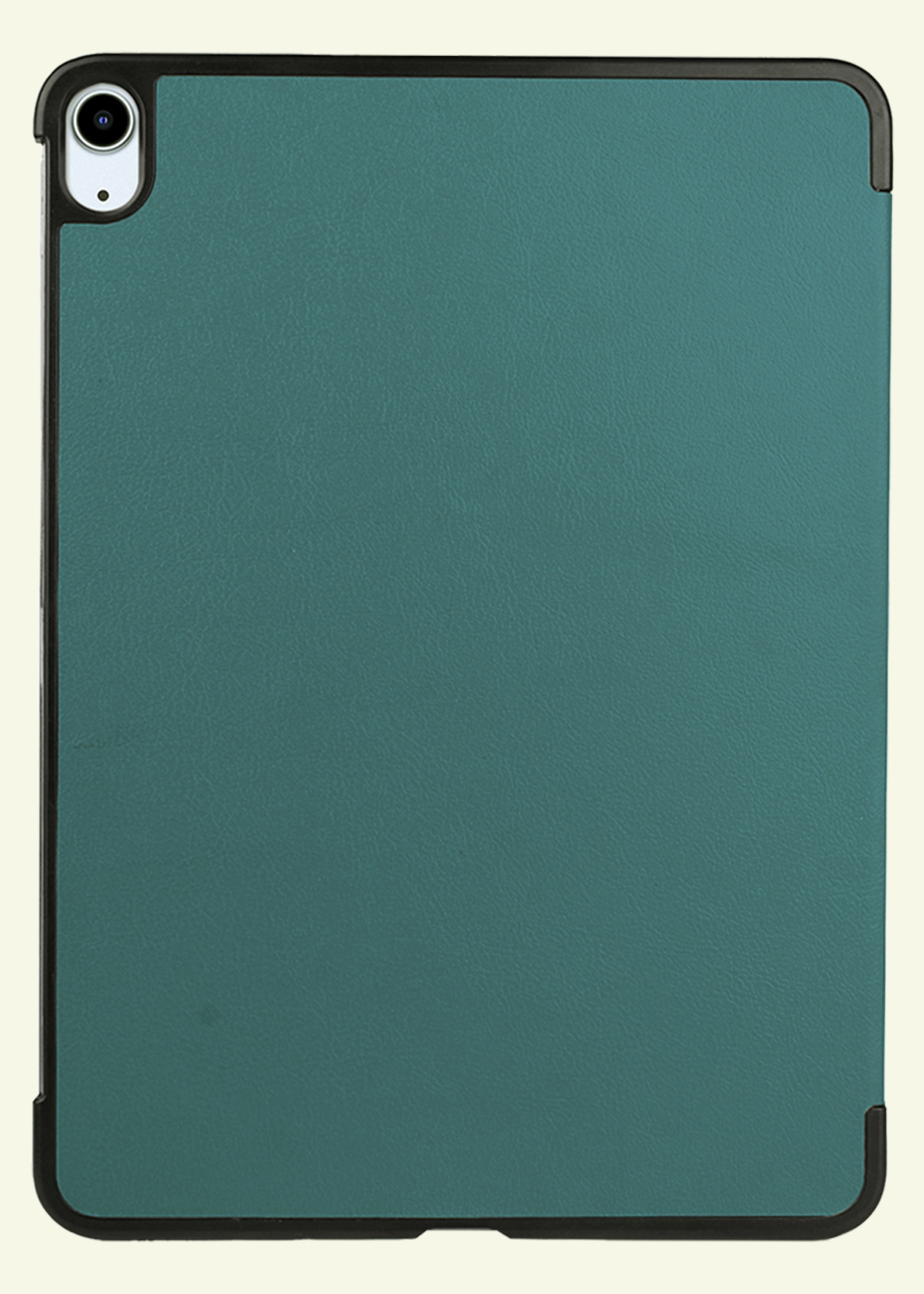 LUQ Hoes Geschikt voor iPad Air 6 (11 inch) Hoes Luxe Hoesje Book Case - Hoesje Geschikt voor iPad Air 2024 (11 inch) Hoes Cover - Donkergroen