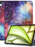 LUQ LUQ iPad Air 6 (11 inch) Hoesje - Galaxy