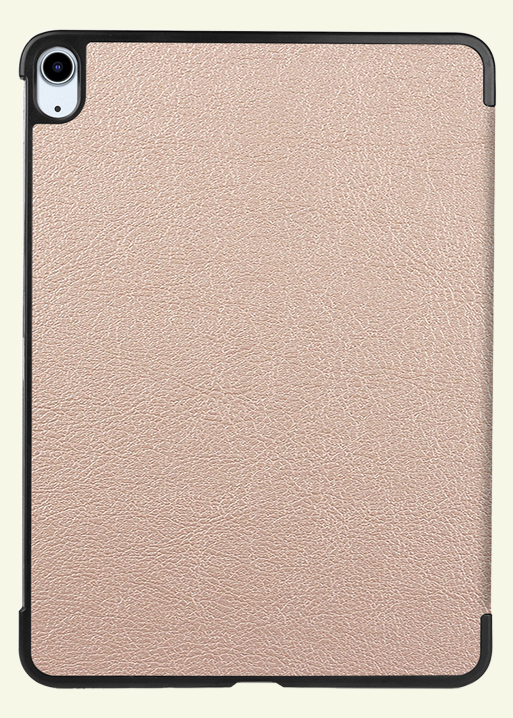 LUQ Hoes Geschikt voor iPad Air 6 (11 inch) Hoes Luxe Hoesje Book Case - Hoesje Geschikt voor iPad Air 2024 (11 inch) Hoes Cover - Goud