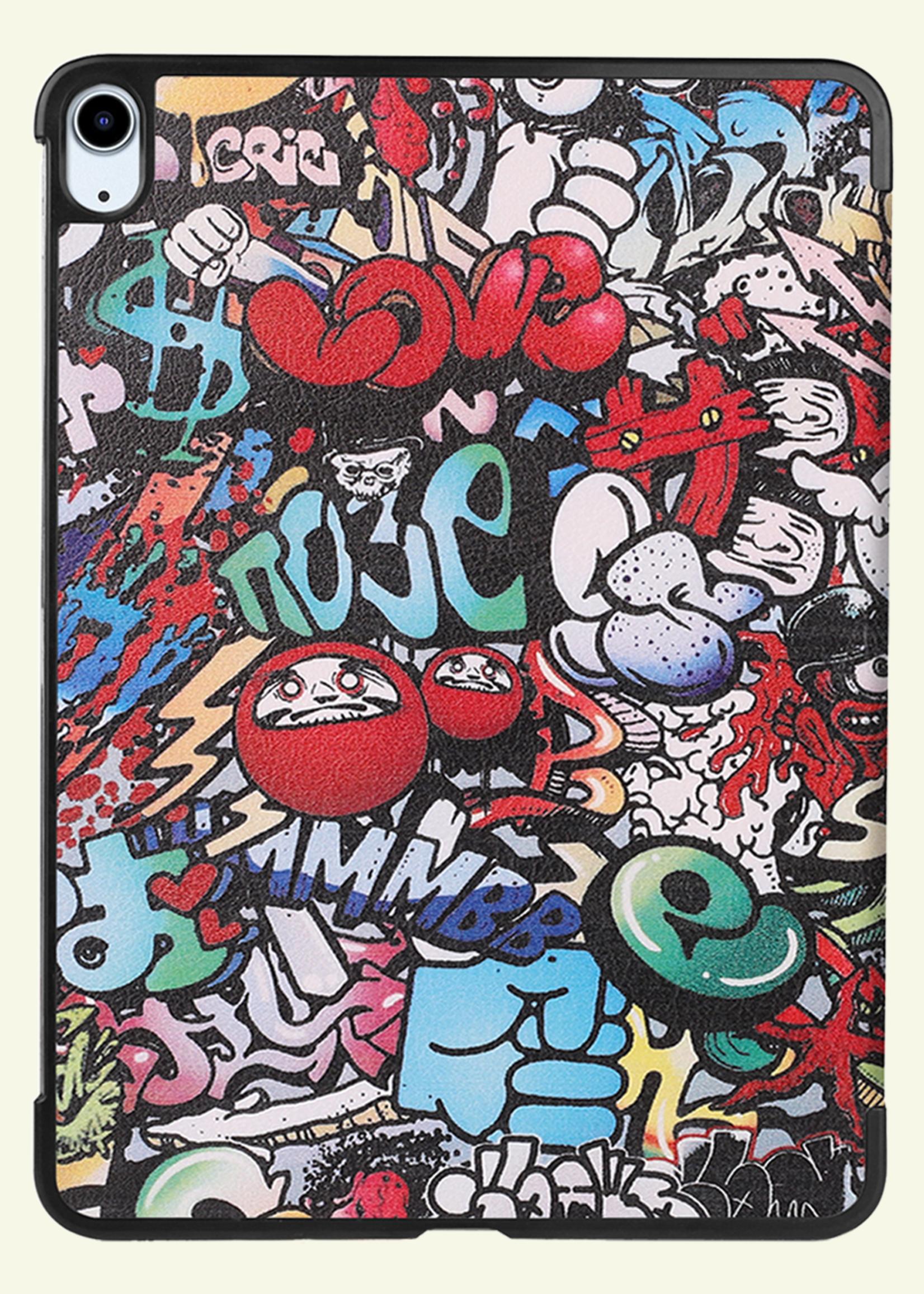 LUQ Hoes Geschikt voor iPad Air 6 (11 inch) Hoes Luxe Hoesje Book Case - Hoesje Geschikt voor iPad Air 2024 (11 inch) Hoes Cover - Graffity