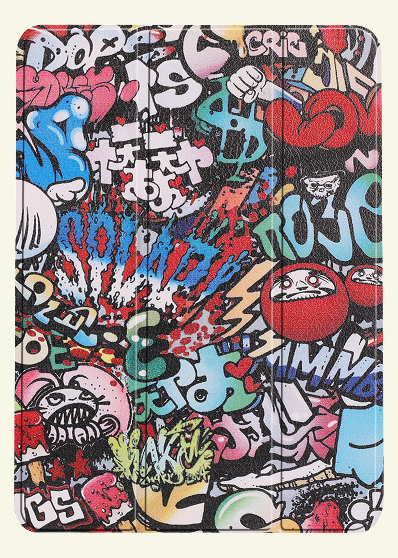 LUQ Hoes Geschikt voor iPad Air 6 (11 inch) Hoes Luxe Hoesje Book Case - Hoesje Geschikt voor iPad Air 2024 (11 inch) Hoes Cover - Graffity