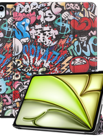 LUQ LUQ iPad Air 6 (11 inch) Hoesje - Graffity